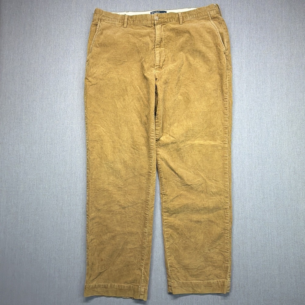 Polo Ralph Lauren Andrew Pant Men's 38x32 (Fits 38x31) Corduroy‎ Baggy Cotton
